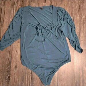 Torrid Turquoise Bodysuit Size Large